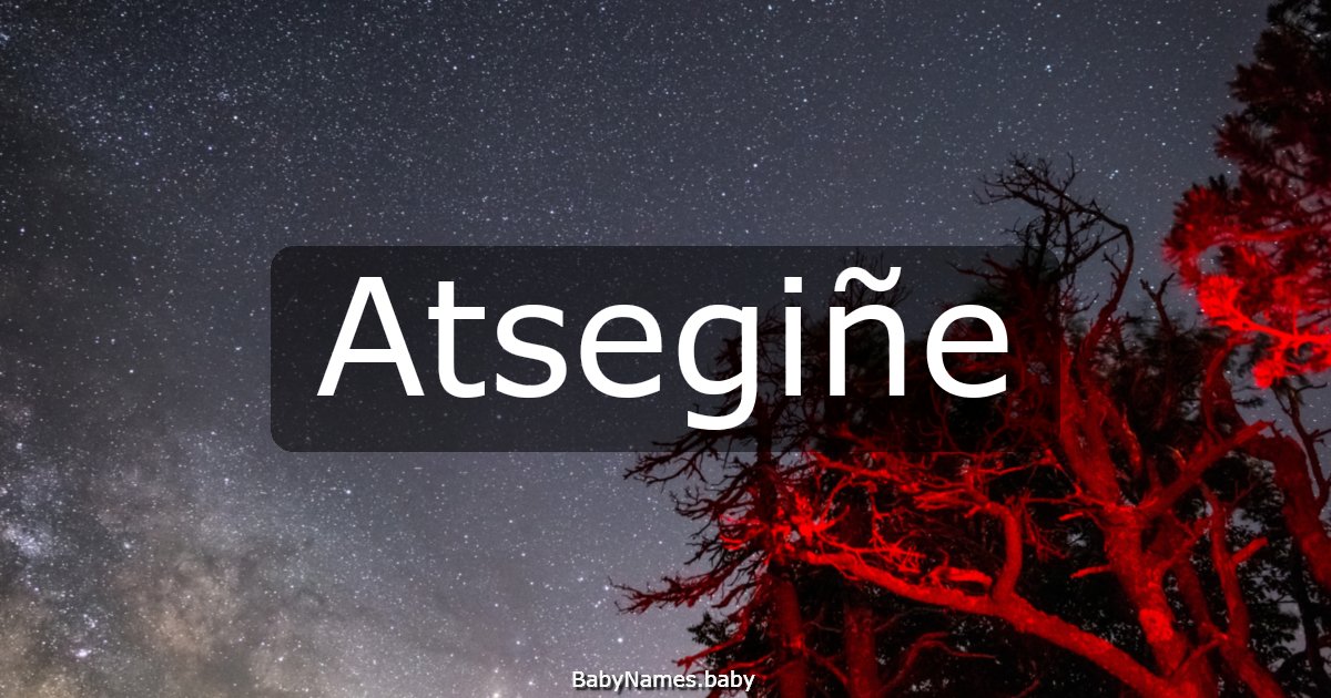 Atsegiñe