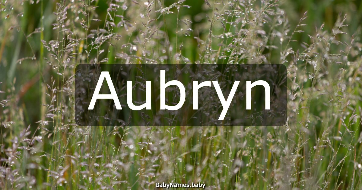 Aubryn