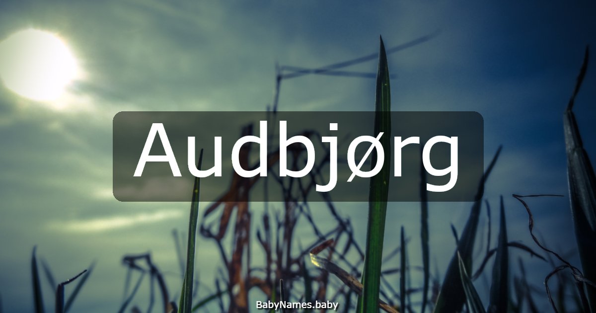 Audbjørg