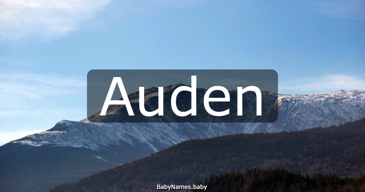 Auden