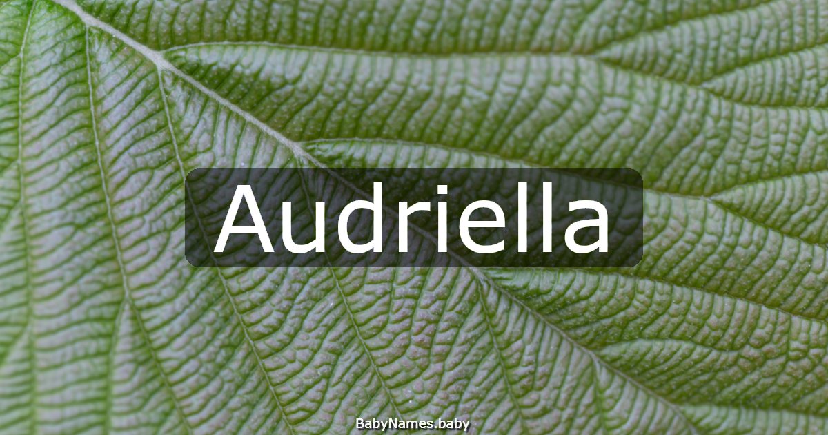 Audriella