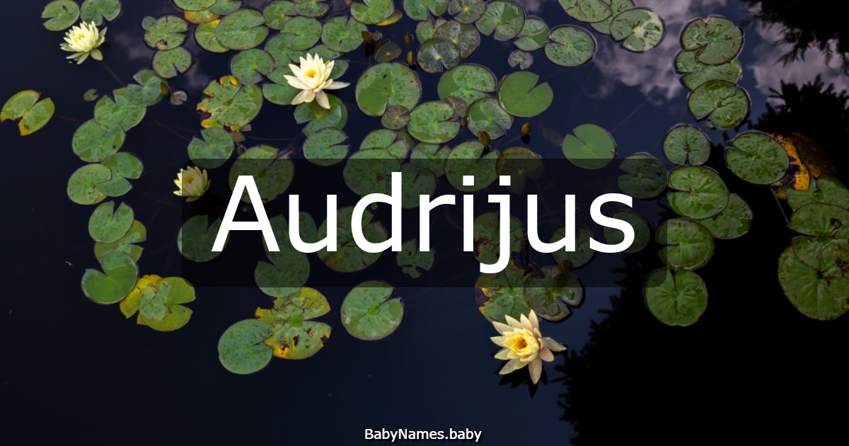 Audrijus