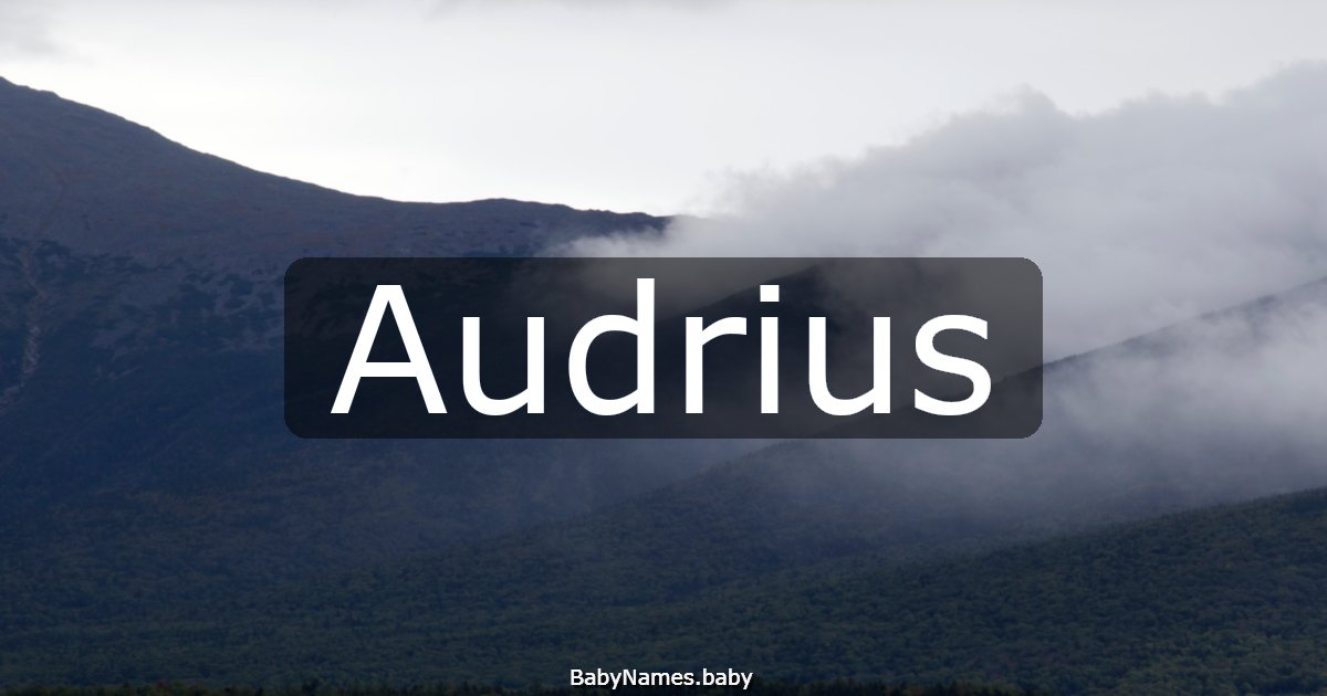 Audrius