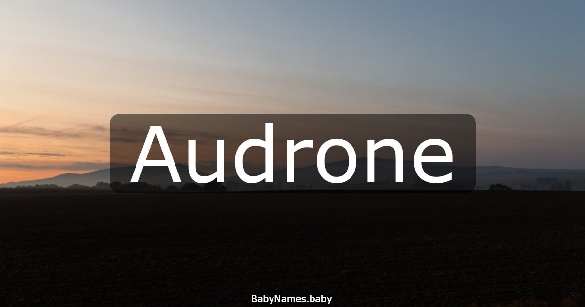 Audrone