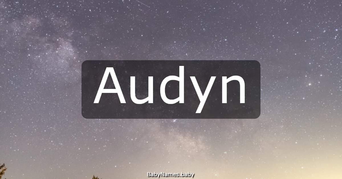 Audyn
