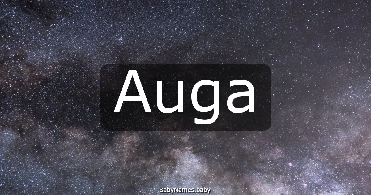 Auga