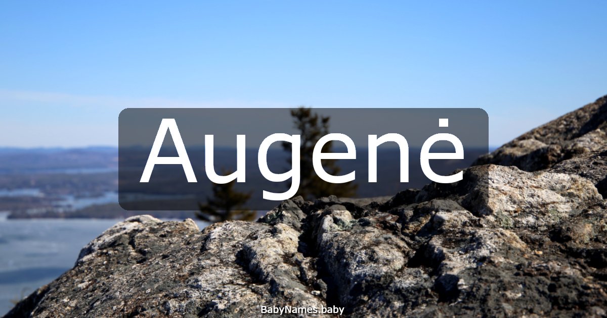 Augenė