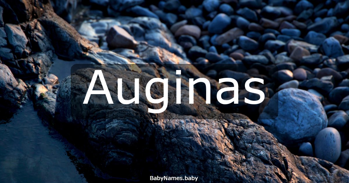 Auginas