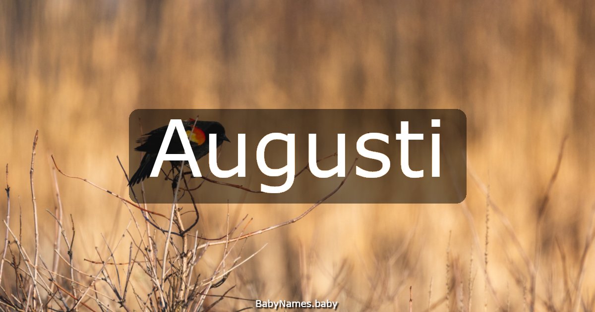 Augusti