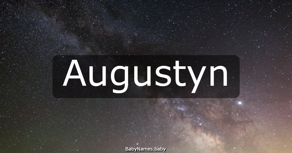 Augustyn