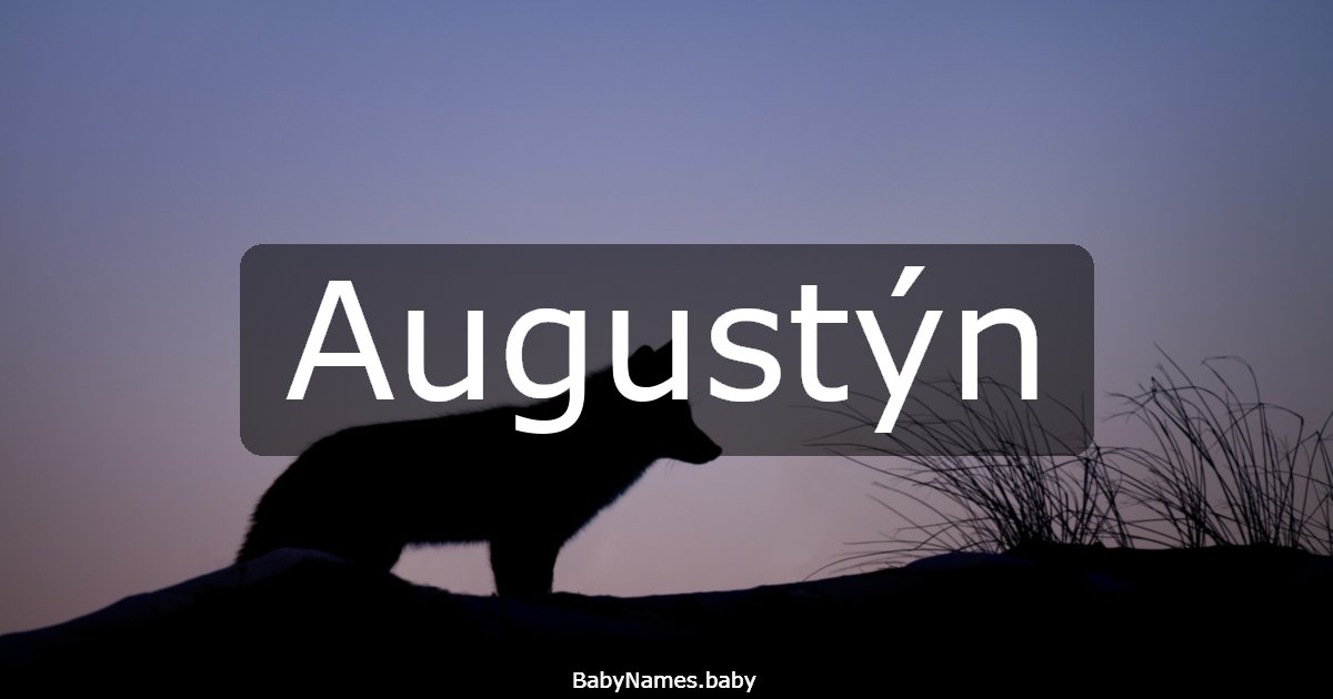 Augustýn