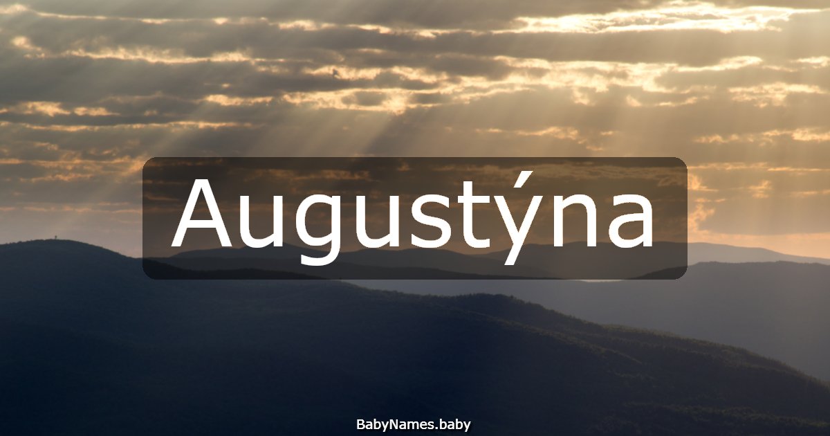 Augustýna