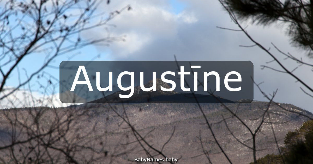 Augustīne