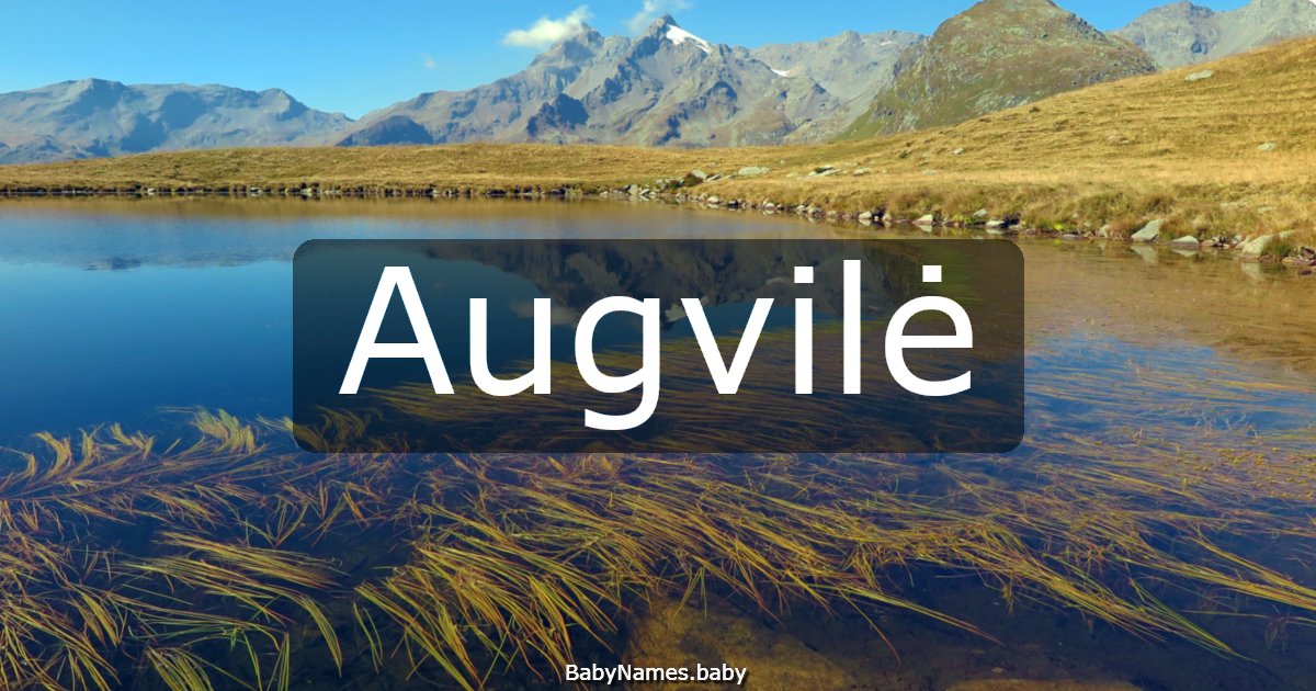 Augvilė