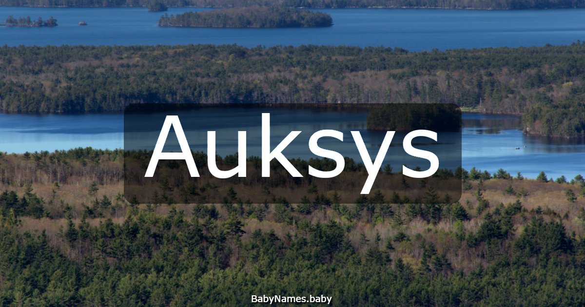 Auksys