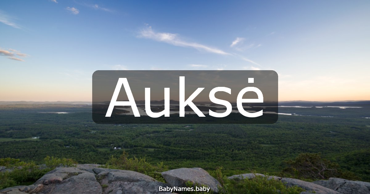 Auksė