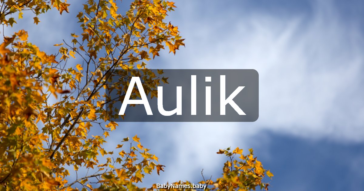 Aulik