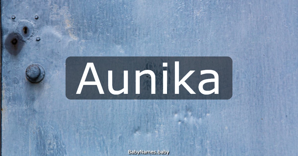 Aunika