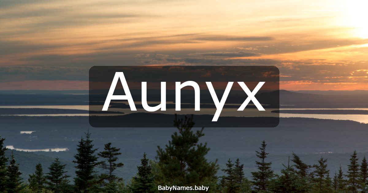 Aunyx