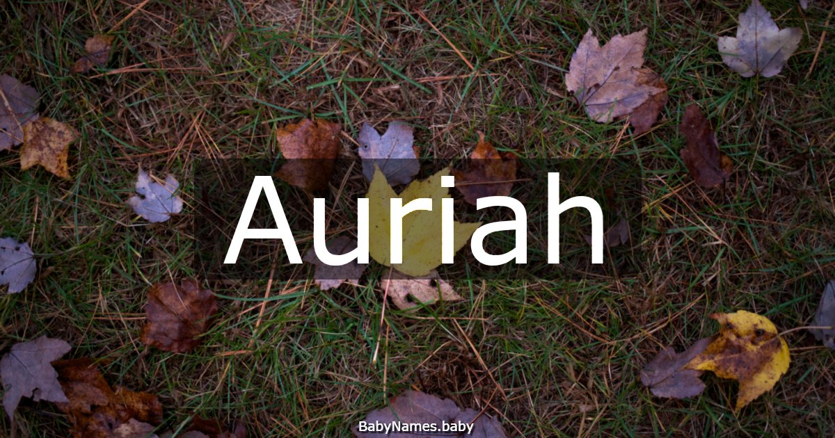 Auriah