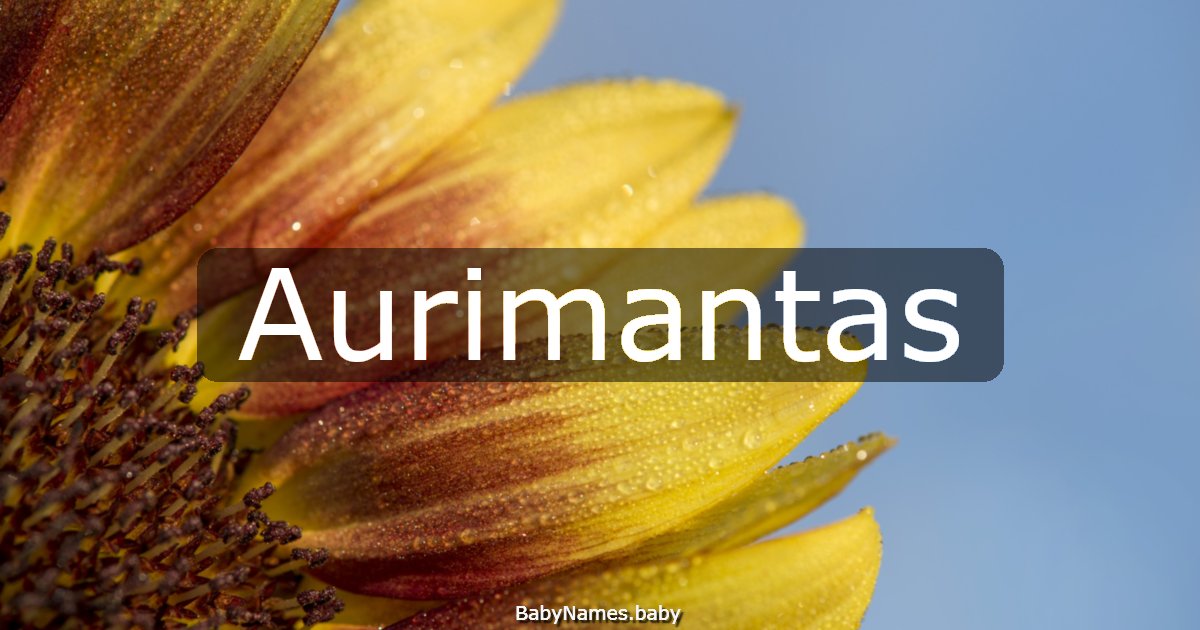Aurimantas