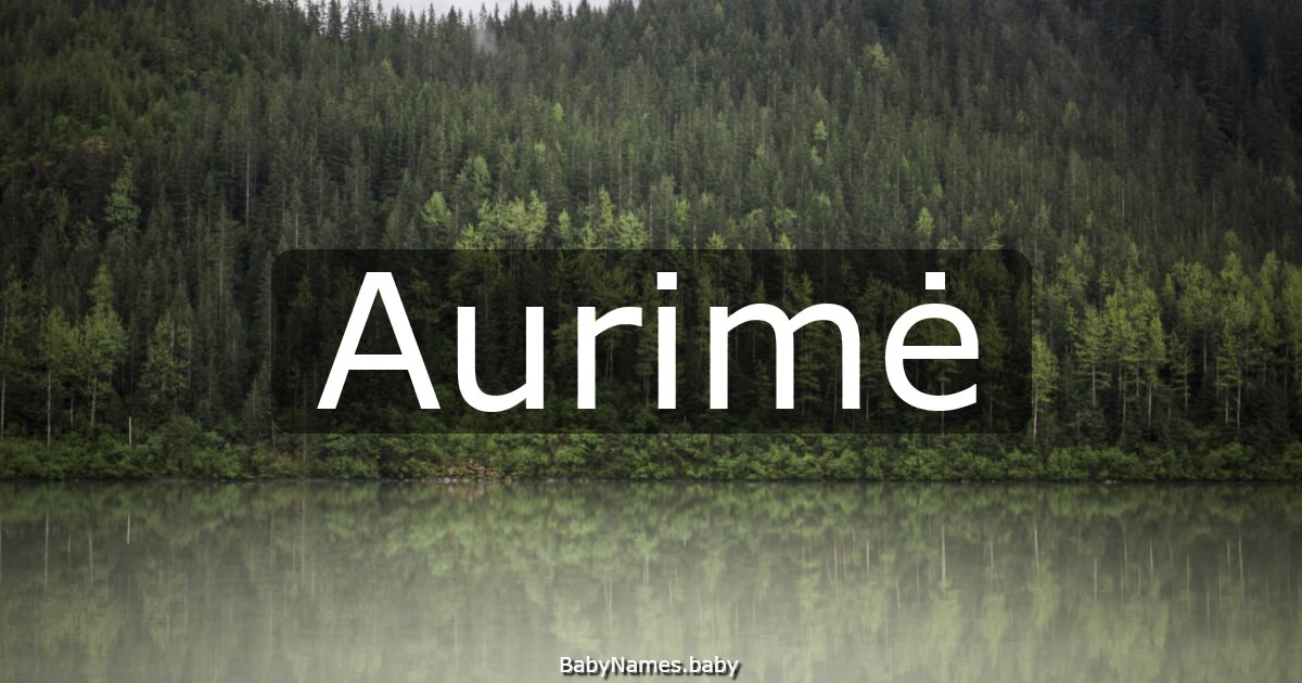 Aurimė