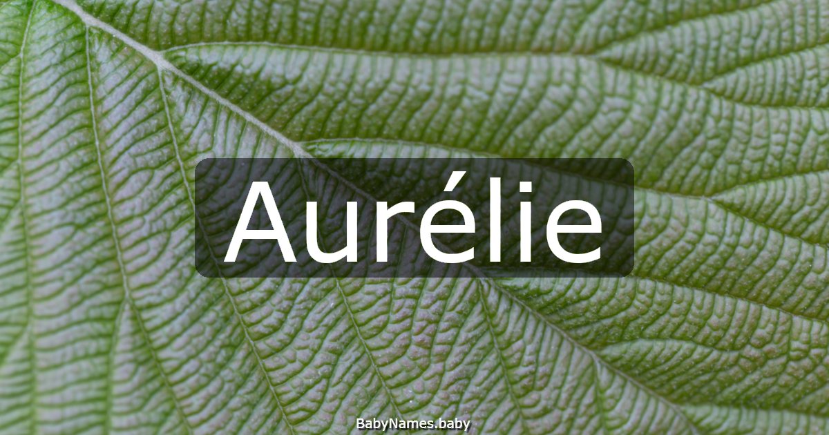 Aurélie