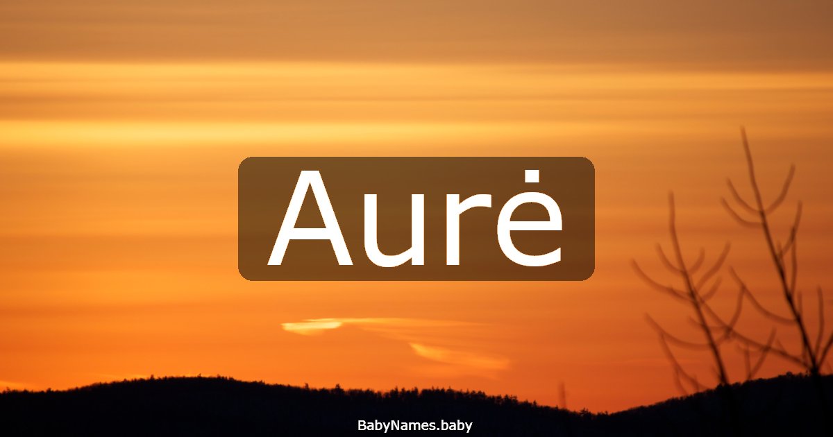 Aurė