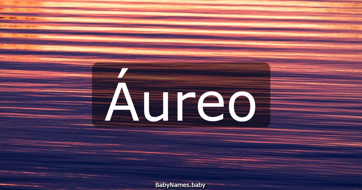 Áureo