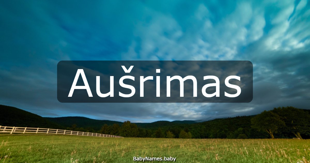 Aušrimas
