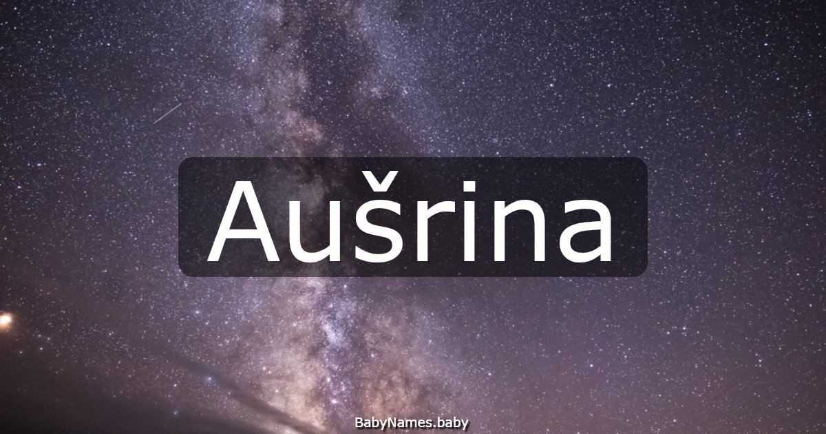 Aušrina