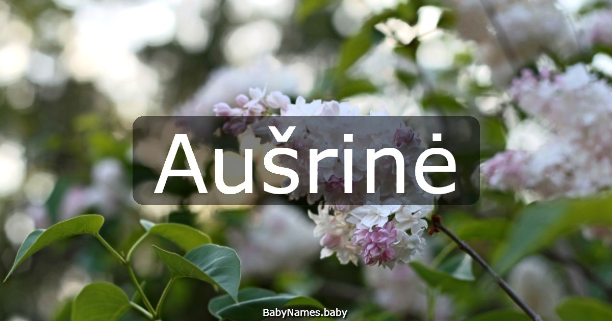Aušrinė