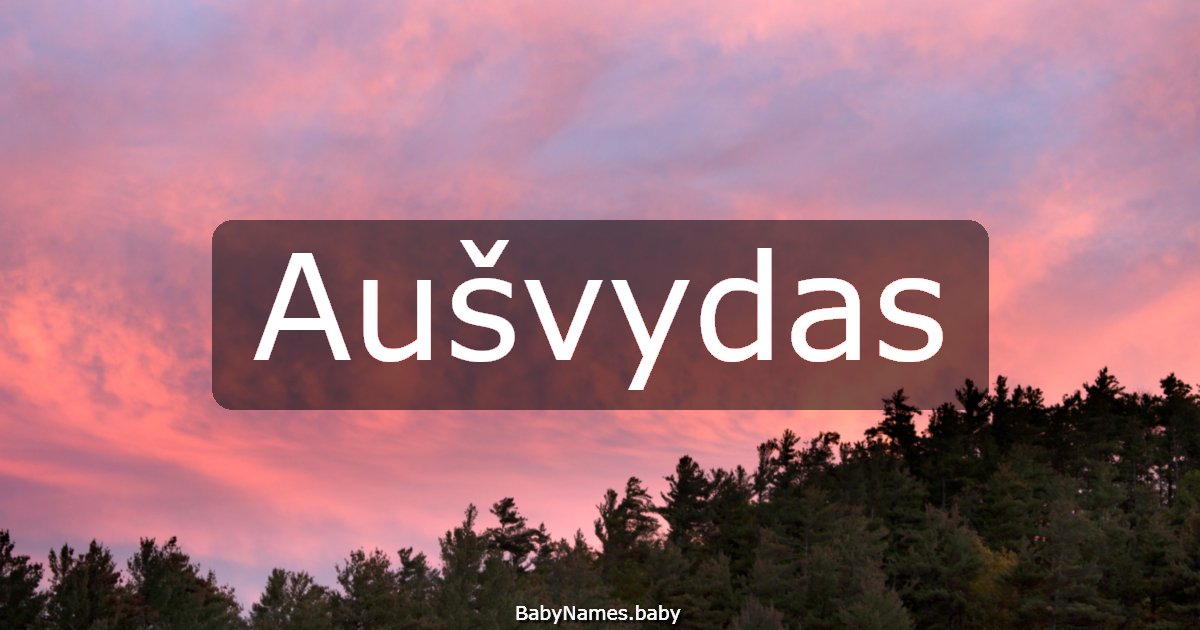 Aušvydas