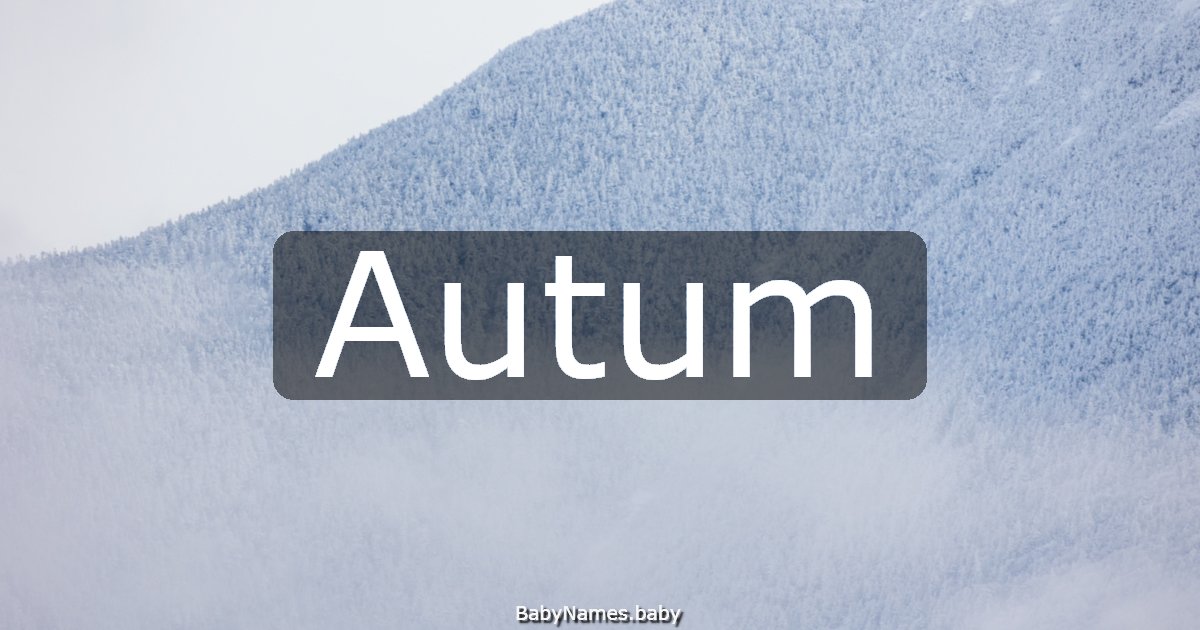 Autum