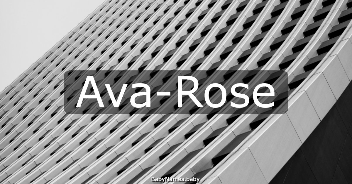 Ava-Rose