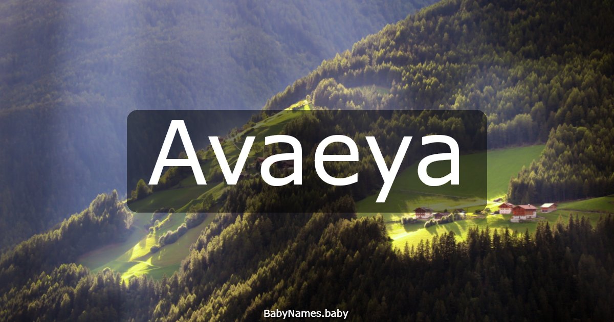 Avaeya