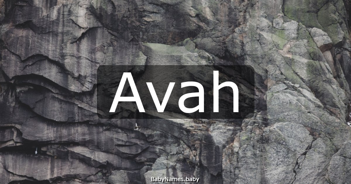 Avah