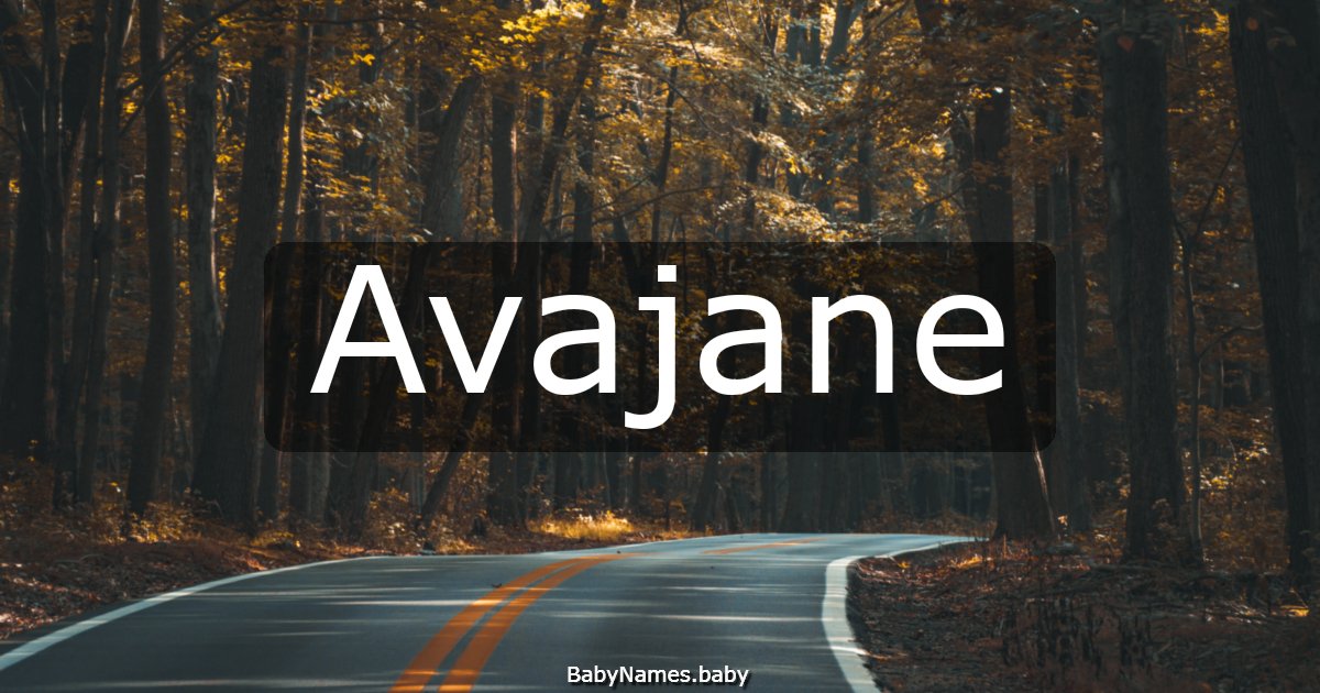 Avajane