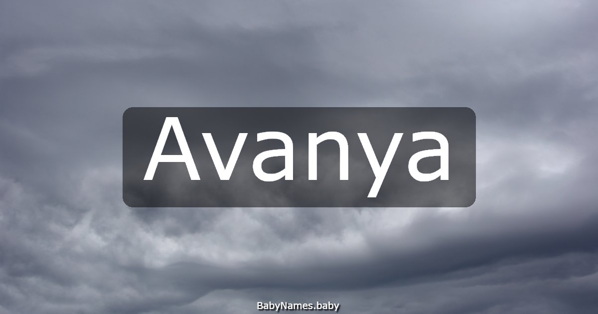 Avanya