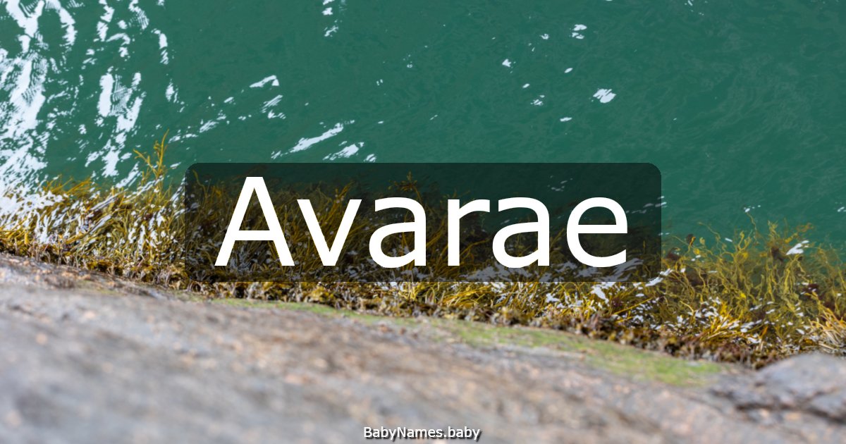Avarae