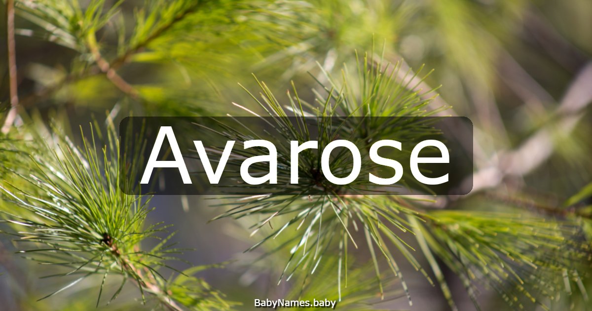Avarose