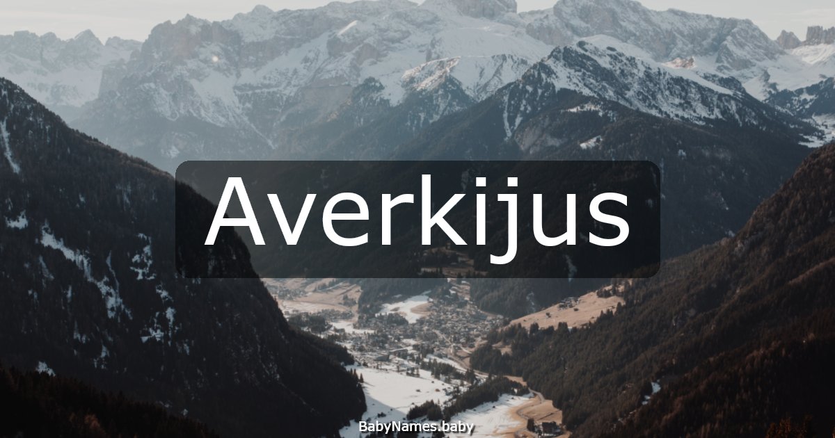 Averkijus