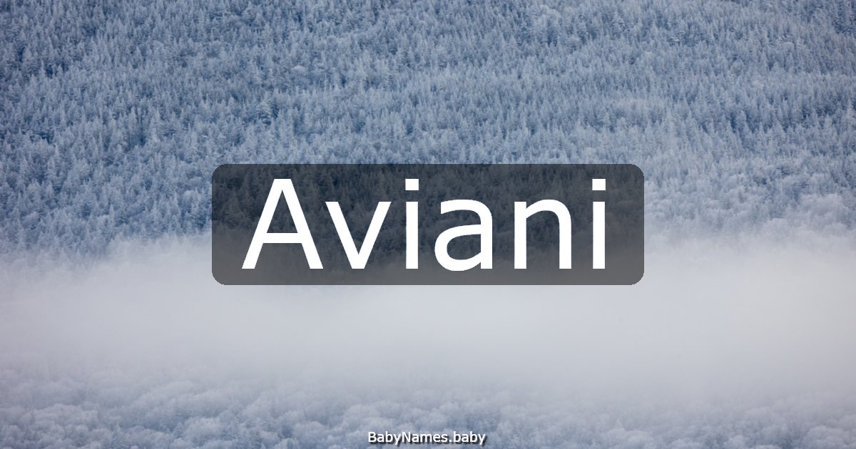 Aviani