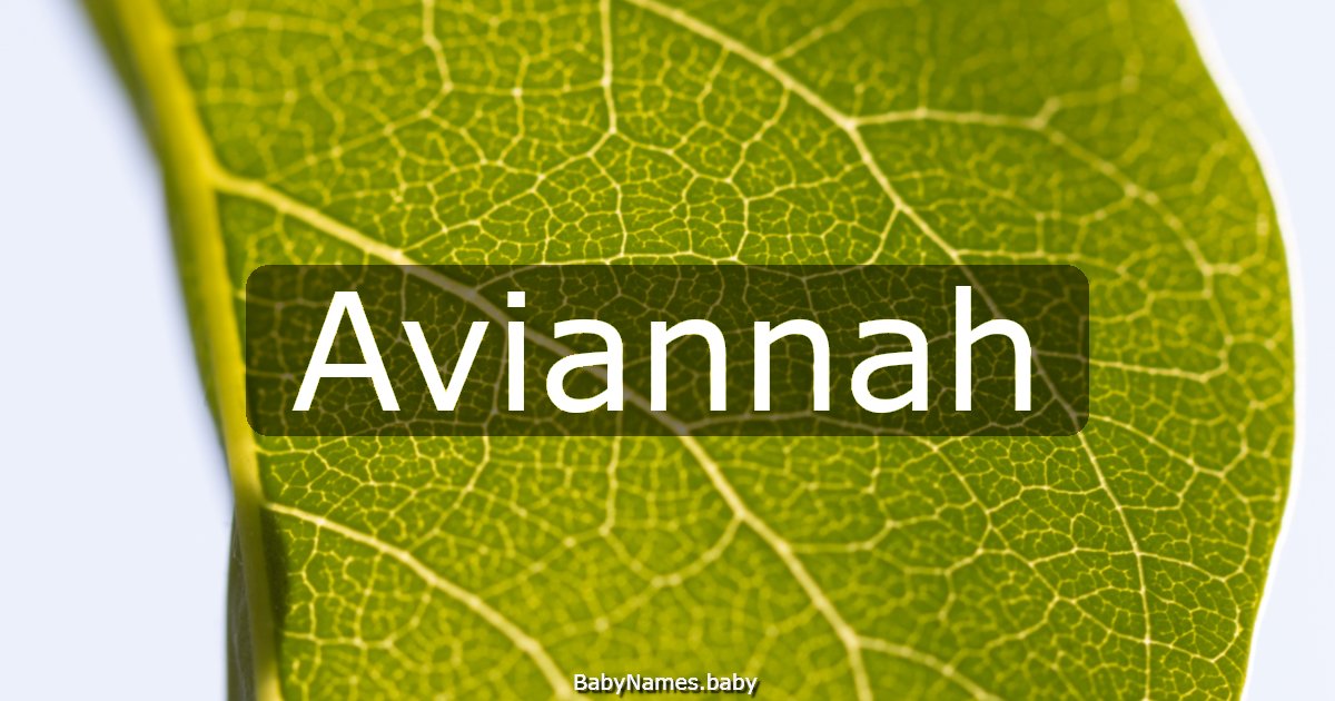 Aviannah
