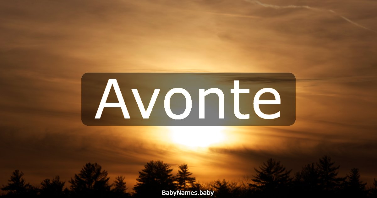Avonte