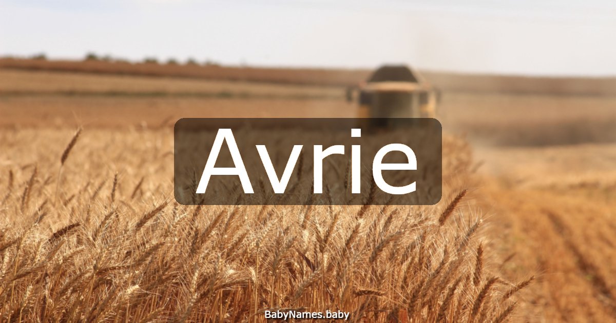 Avrie