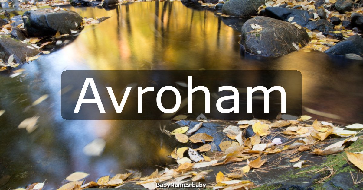 Avroham