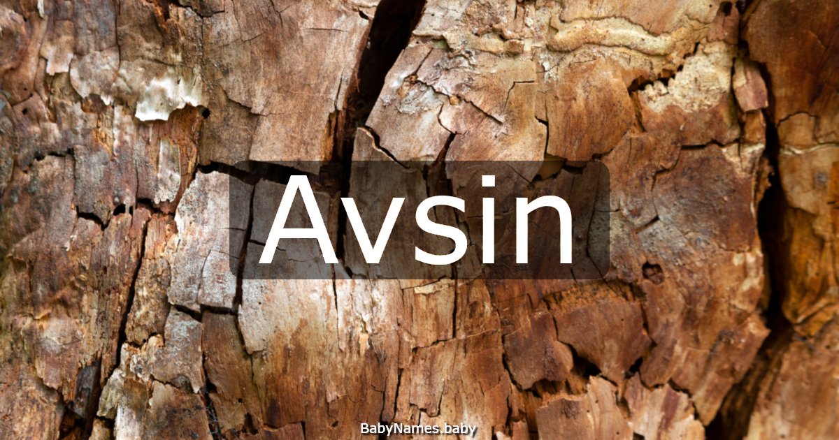 Avsin