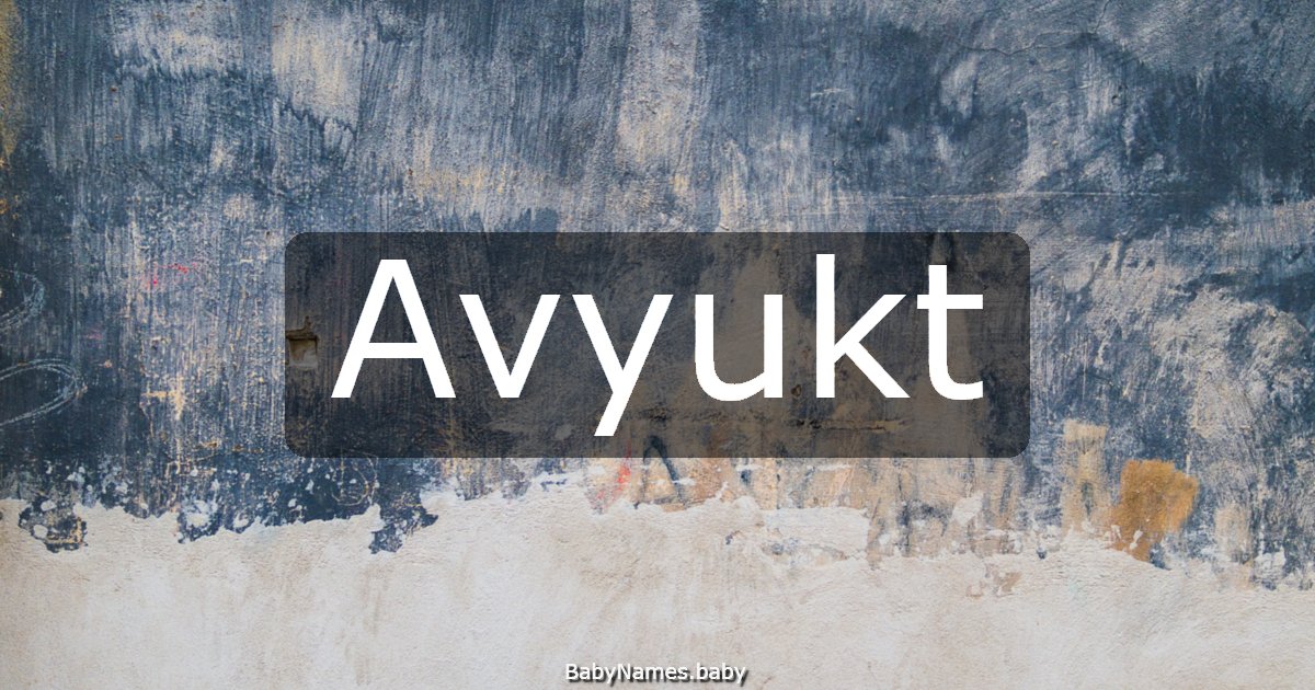 Avyukt