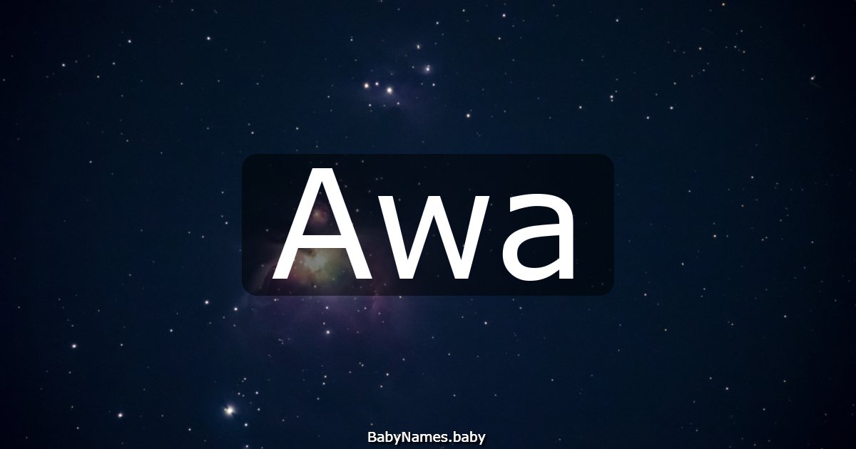 Awa